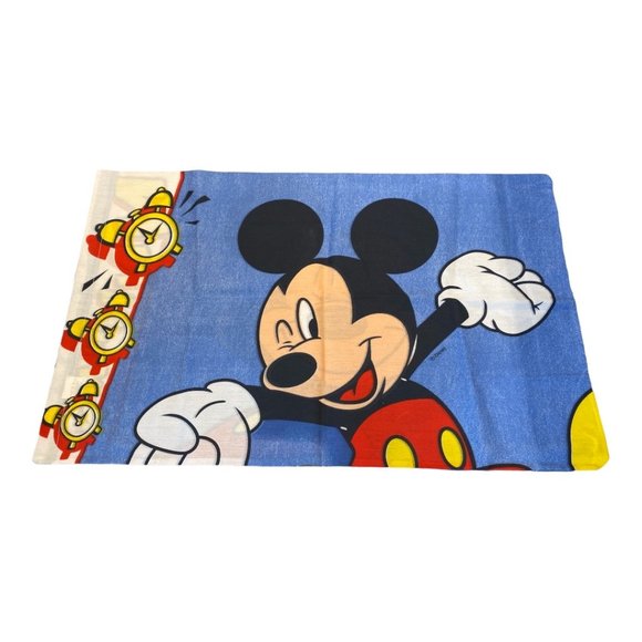 COPY - DISNEY Mickey Mouse Pillowcase NWOT Winking Mickey ZZZZZZ - Picture 6 of 9